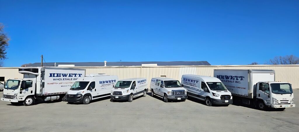 Hewett Wholesale delivery fleet